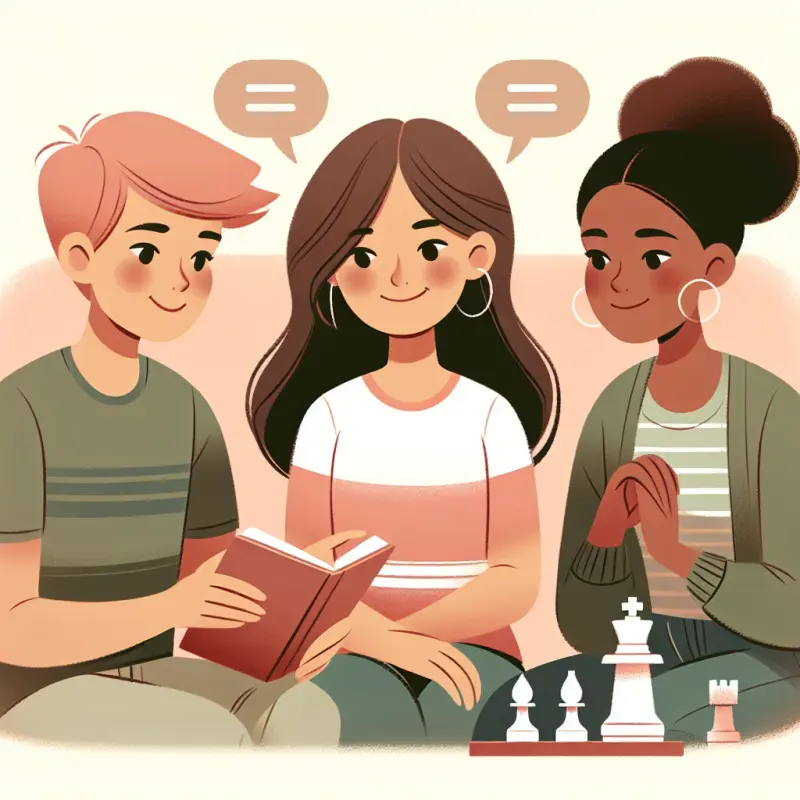 Cartoon-style illustration for Early or Late Periods: Causes and Health Implications in Teens