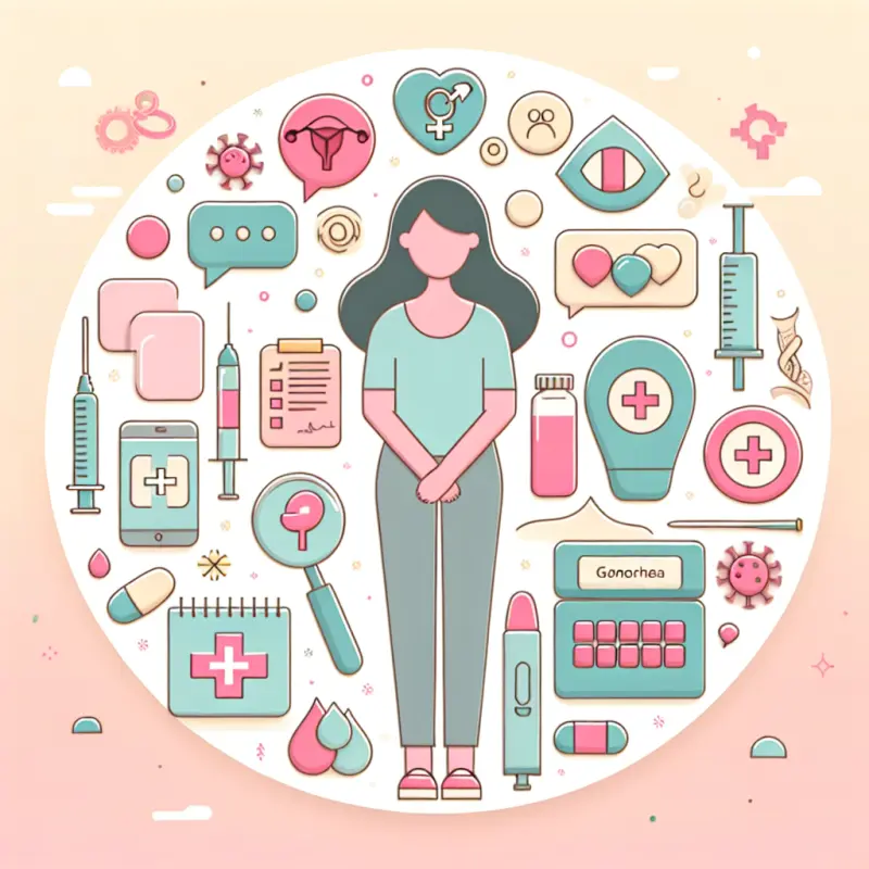 Illustration for Gonorrhea: Symptoms, Diagnosis, Treatment, and Prevention
