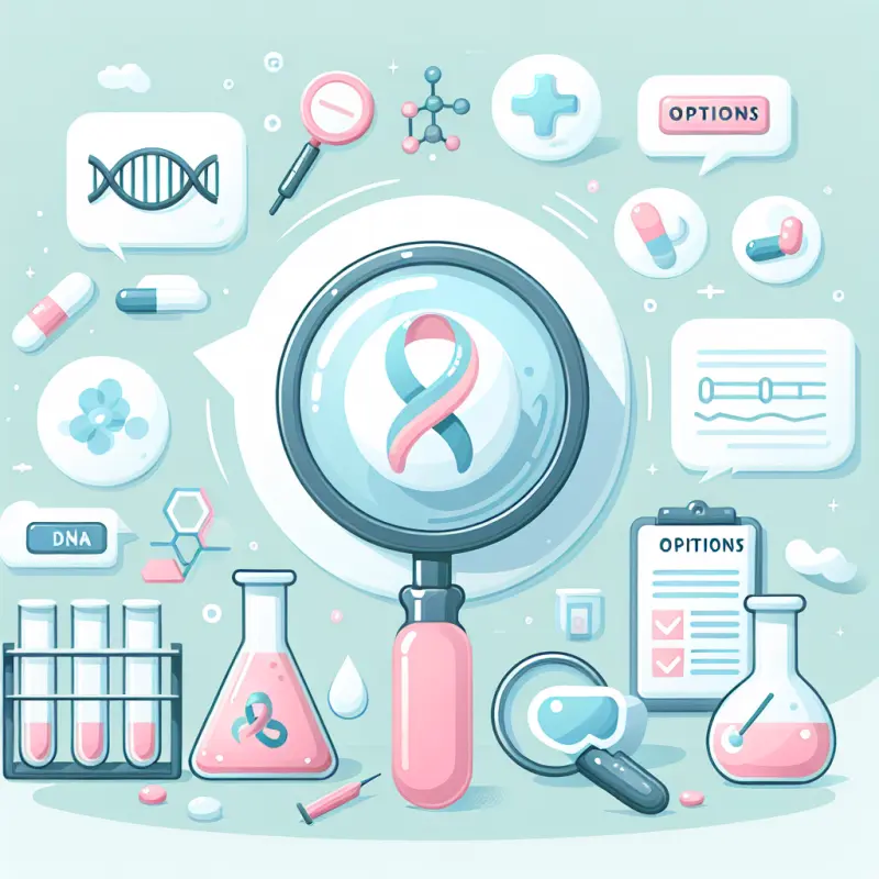 Cartoon-style illustration for Preimplantation Genetic Testing: Options and Considerations
