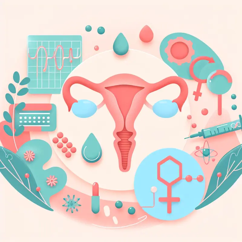 Cartoon-style illustration for Prolactin Disorders: How High Levels Affect Your Period