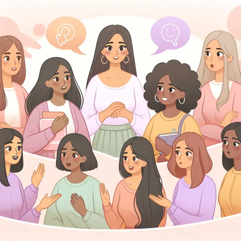 Cartoon-style illustration for Safe Sex During Your Period: Myths and Facts