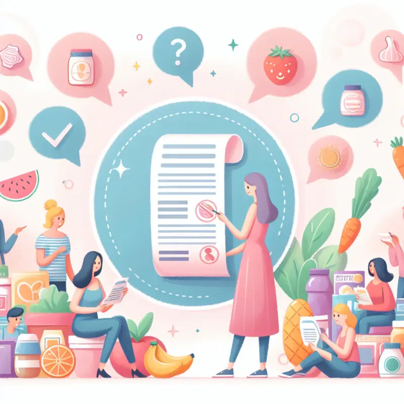 Cartoon-style illustration for The Impact of Sugar and Processed Foods on Menstrual Health
