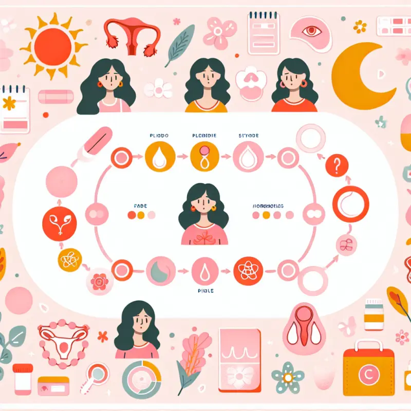 Illustration for The Menstrual Cycle Explained: Phases, Hormones, and What to Expect