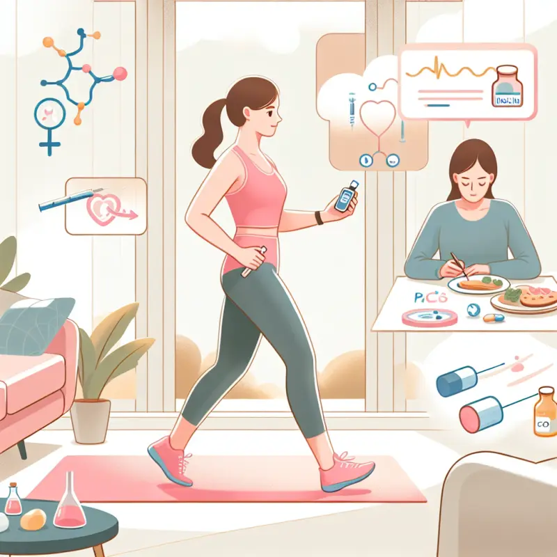 Illustration for The Role of Insulin Resistance in PCOS and Women's Health