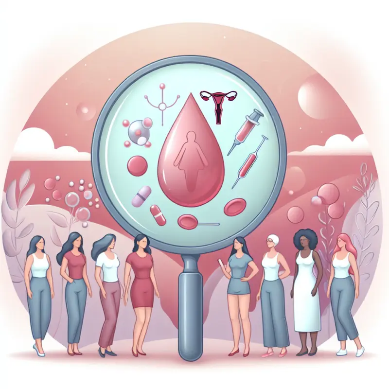Illustration for The Science of Menstrual Blood: What Your Period Tells You About Your Health