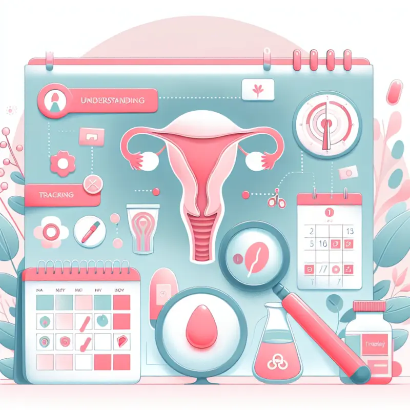 Cartoon-style illustration for Understanding Ovulation: Signs, Tracking, and Fertility Windows